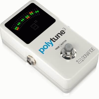 TC ELECTRONIC POLYTUNE 3 - Polyphonic Tuner & Built-In BONAFIDE BUFFER image 1