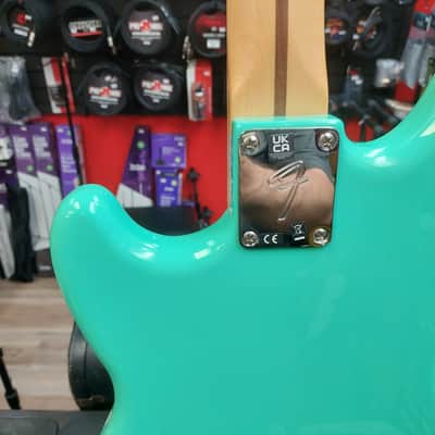 2021 Fender Player Duo Sonic, Pau Ferro Fingerboard, Sea Foam Green w/ Locking Tuners (USED) "Made In Mexico" image 18