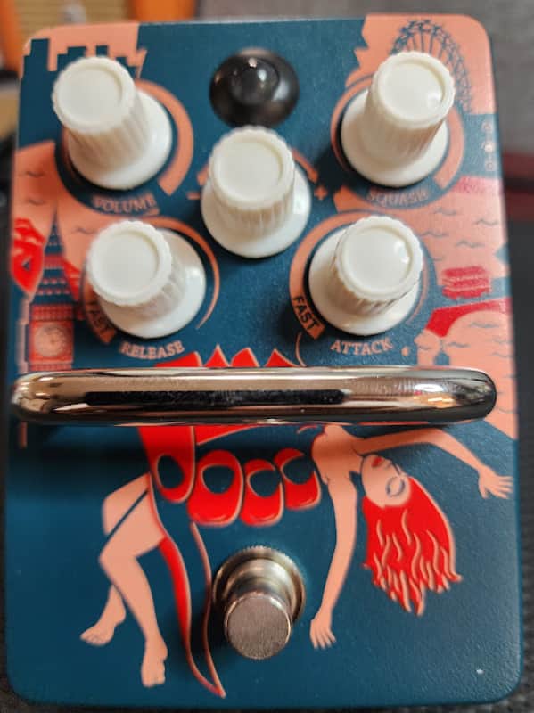 Orange Kongpressor Analog Class A Compressor Pedal image 1