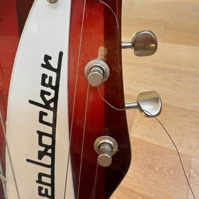 1998 Rickenbacker Model 1997 Rose Morris Reissue - Fireglo image 10