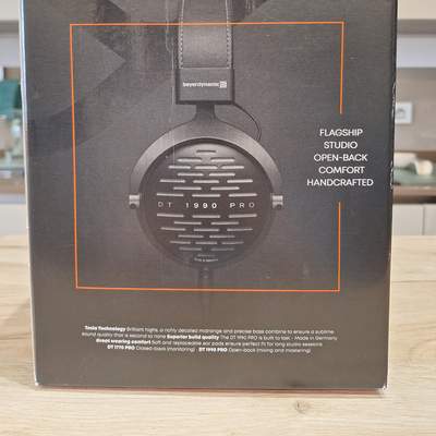 Beyerdynamic DT 1990 PRO 250 Ohm Open Back Studio Headphones 2010s - Silver image 7