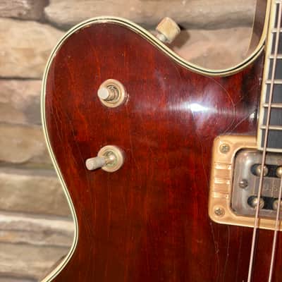 Gretsch 6122 Country Gentleman 1963 - Transparent Walnut w/ Original Case image 8