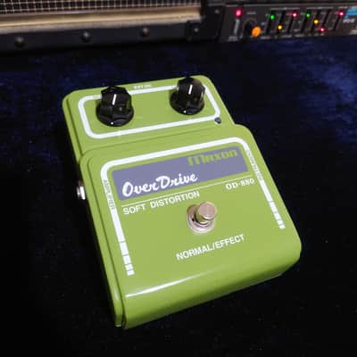Maxon OD-880 OverDrive Soft Distortion MIJ 1994 Reissue w/ Original Box AC210 Adapter Manual image 1