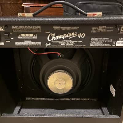 Fender Champion 40 2-Channel 40-Watt 1x12" Guitar Amp image 3