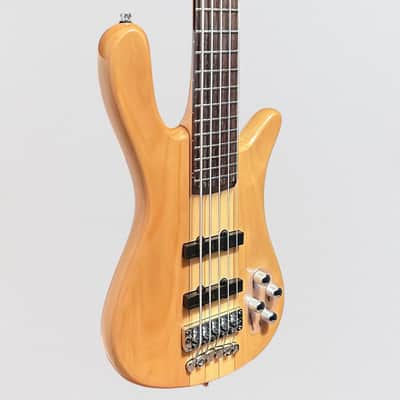 Warwick RockBass Streamer NT 5 String Electric Bass Guitar - Natural image 2