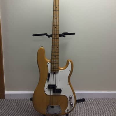 Memphis  p bass  1970s Aged Natural Gloss image 1