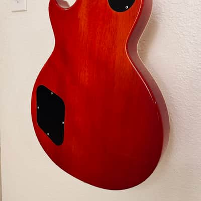 Edwards E-LP-S Les Paul Flamed Maple Top w/Upgrades and Gibson Case 2021 - Cherry Sunburst image 19