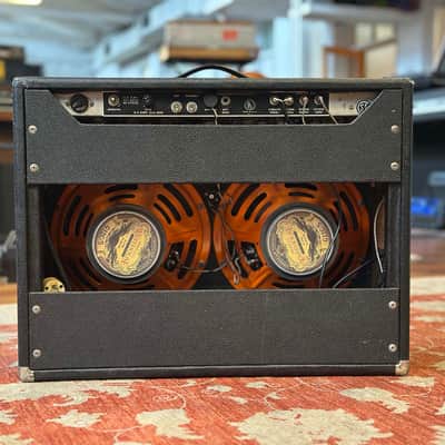 1969 Drip Edge Fender Twin Reverb Amp Modified with Blackface Panel image 3