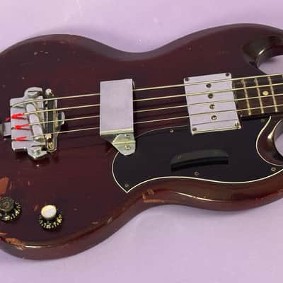 Gibson EB-O 1964 - Red image 7
