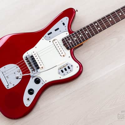 2000 Fender American Vintage '62 Jaguar Yamano, Candy Apple Red w/ Matching Headstock, Case & Tags image 1