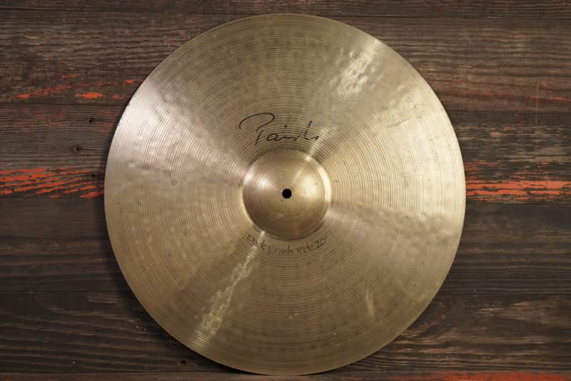 Paiste 20" Signature Dark Crash Ride Cymbal - 2378g image 1