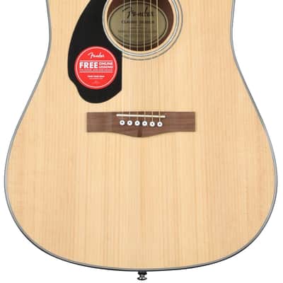 Fender CD-100 L/H NAT-DS-V2 6 String Acoustic Guitar - Lefty | Reverb