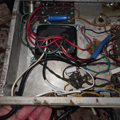 Fender Bassman 2-Channel 50-Watt Guitar Amp Head 1964 - 1967 - Black Panel (AS-IS) C013-A4 image 16