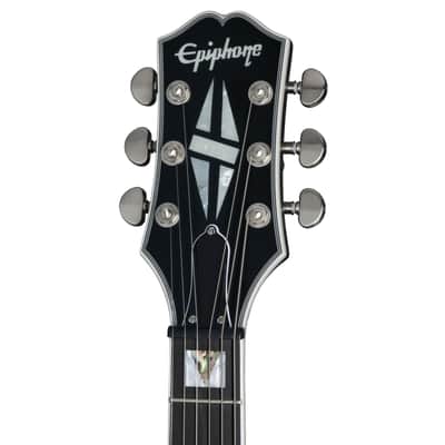 Epiphone Prophecy SG Aged Jet Black Metallic - Double Cut Models image 5