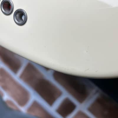 Fender American Standard Jazz Bass V Olympic White 2010 5-String Electric Bass image 15