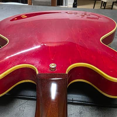 1970 Gibson ES-345TD 345 Cherry Red American Vintage 70s Kalamazoo USA Semi-Hollow Body 335 355 TD Stereo Guitar image 15