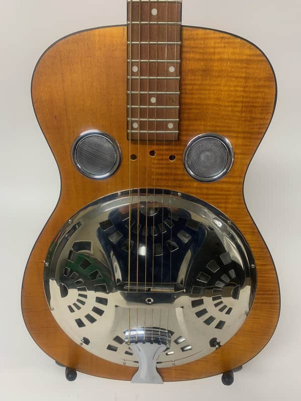 Epiphone Dobro Hound Dog Deluxe Round Neck Acoustic Guitar image 1
