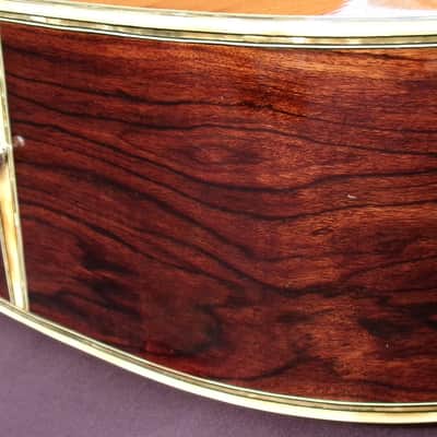 1974 Yairi YW-600 Dreadnought Guitar New Jacaranda Natural+vintage Hard Case image 16