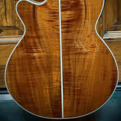 Takamine  TSP178ACK N 2019 -Flame Koa/ Thinline/ Arched Top/ W Pickup image 18