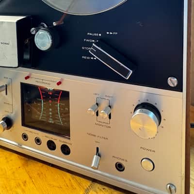Kenwood KW-5066 4-Head Reel to Reel – Tested – Cleaned – Works – AS-IS image 4