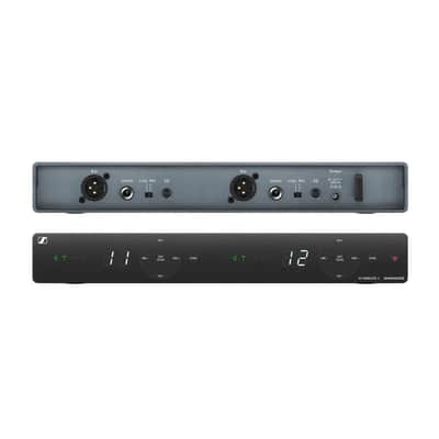 Sennheiser Pro Audio Channel Wireless Microphone System, Black (XSW1-825DUAL-A-U) image 2