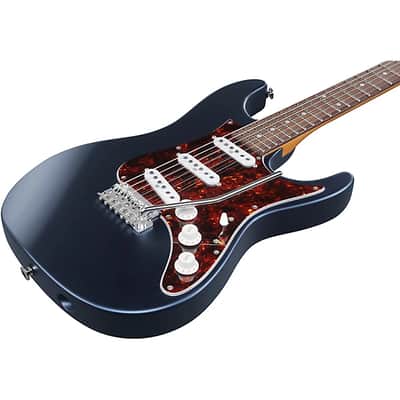 Ibanez AZ2203N TDBF Prestige Electric Guitar. Dark Tide Blue Flat with Case image 6