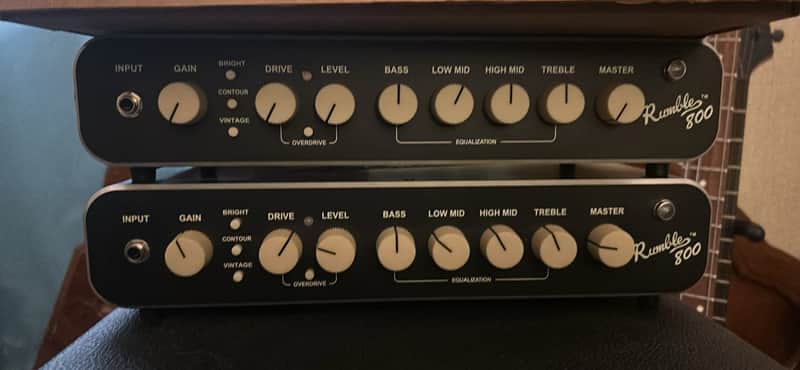 Fender Rumble 800 HD 800-Watt Bass Head 2019 - Present - Black image 1