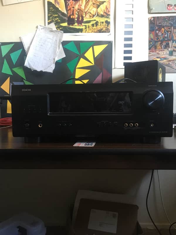 Denon AVR-391 2010 Black image 1