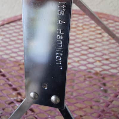 Vintage 1970's Hamilton Guitar Stand "Its A Hamilton", Exceptionally CLEAN!! image 2