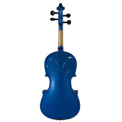 Bellafina Prelude 1/2 Size Blue Violin W/HSC & Bow (Used) image 3