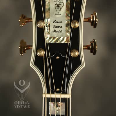 1988 Guild Artist Award in RARE Orange Sunburst w/ flame maple back + sides image 3
