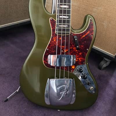 Fender Jazz Bass 1968 Sherwood Green image 2