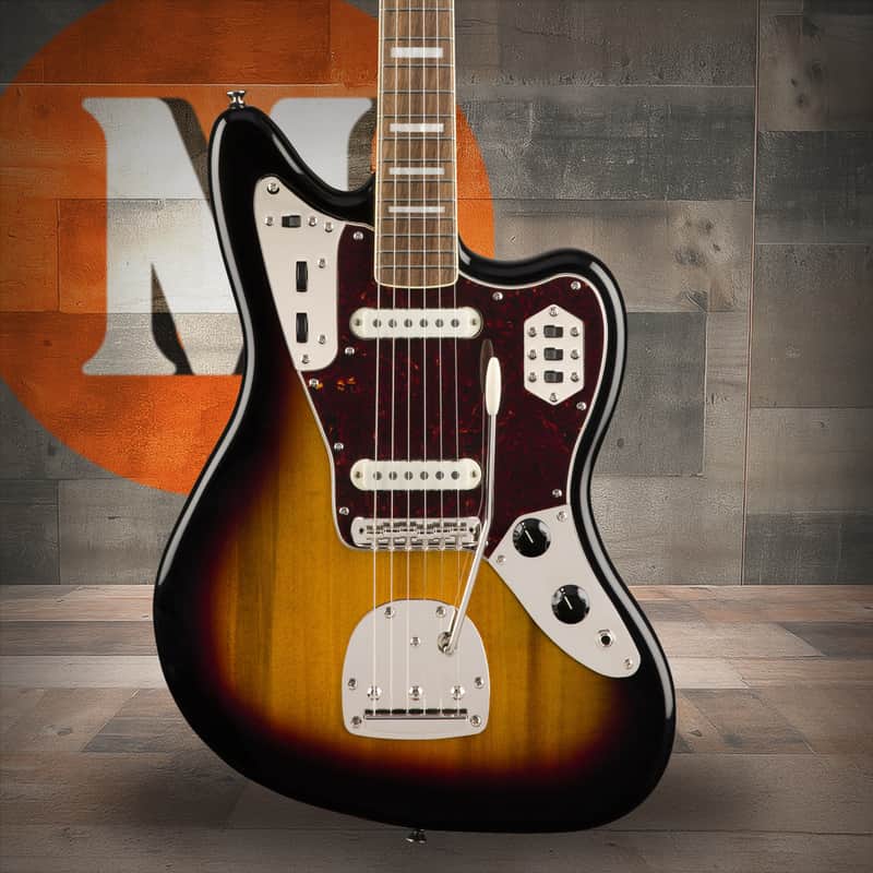 Squier Classic Vibe '70s Jaguar - Laurel Fingerboard - 3-Color Sunburst image 1
