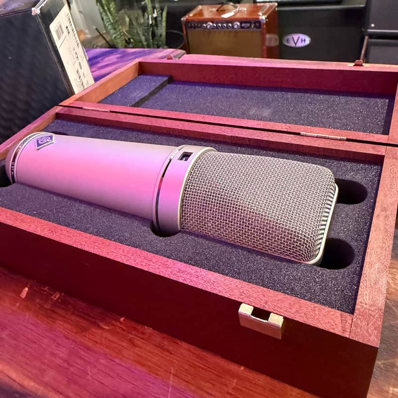 Neumann U 87 Ai Large Diaphragm Multipattern Condenser Microphone Kit Nickel image 1