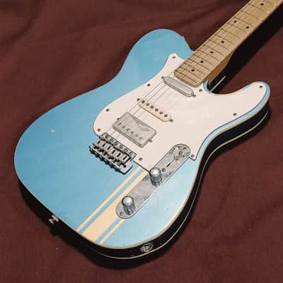 Franchin Mars Nashville HSS - Racing Stripe / Lake Placid Blue image 2