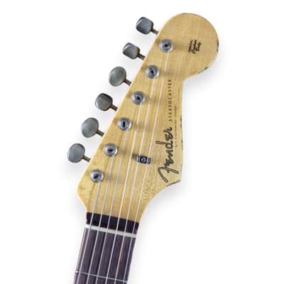 Fender Custom Shop 1960 Strat Relic RW Seafoam Green image 8