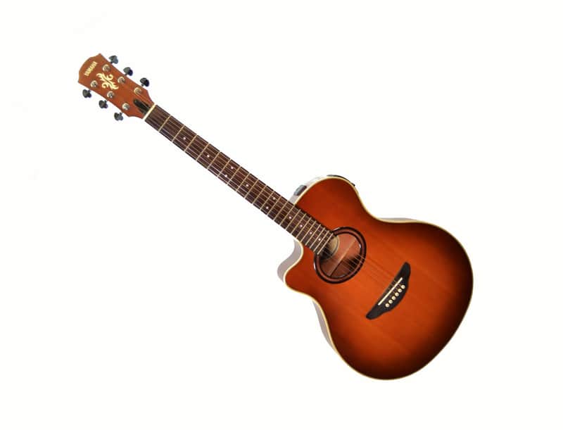 Yamaha APX-5LA Left Handed Acoustic/Electric Guitar w/ OHSC - | Reverb