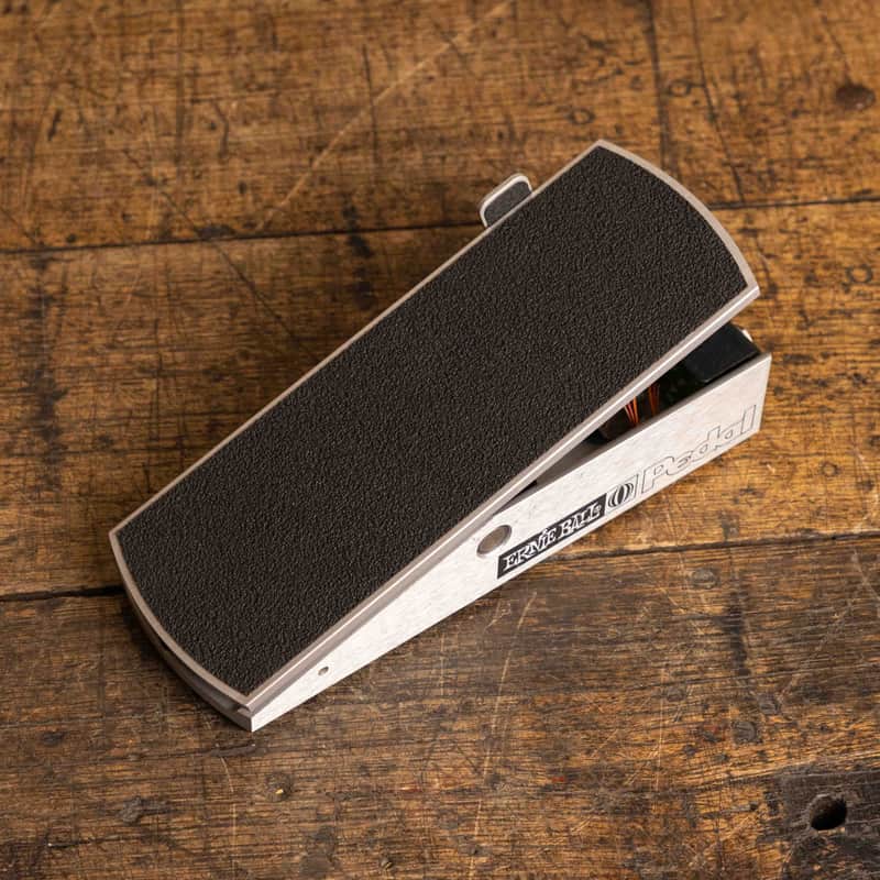 Ernie Ball P0-6168 250K Mono Passive Volume Pedal with Switch 2010s - Silver image 1