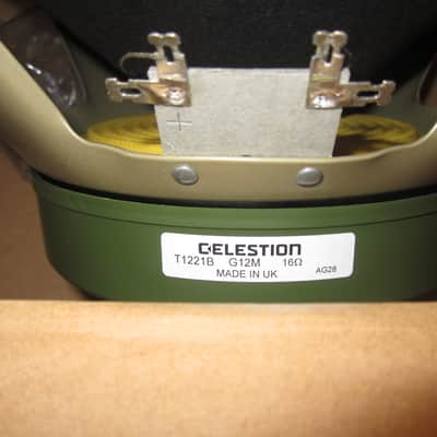 Celestion  G12M Greenback 25W 16ohm T1221B  #2 image 2
