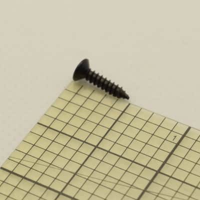 Black Steel Pickguard Screws 2.5mm x 12mm - 50 image 3