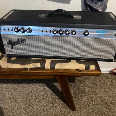 Fender Bassman 100 2-Channel 100-Watt Guitar Amp Head 1972 - 1976 - Silverface image 1