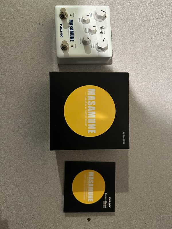 NuX Masamune Booster and Kompressor 2010s - White image 1