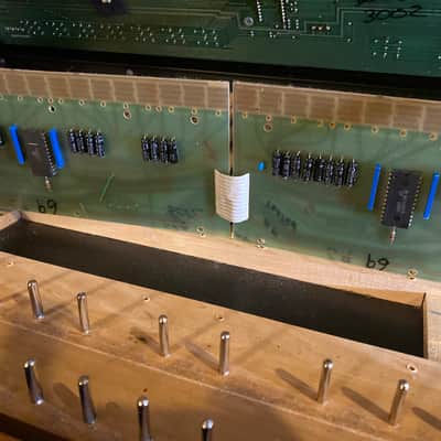 Sequential Prophet T8 76-Key 8-Voice Polyphonic Synthesizer 1983 - 1986 - Black with Wood Sides image 7