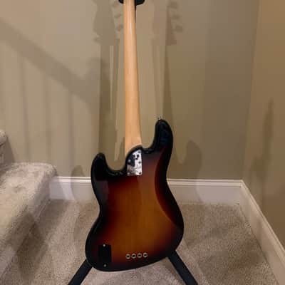 Fender American Elite Jazz Bass with Ebony Fretboard 2016- 2019 - 3-Color Sunburst image 4