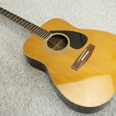 Rare Vintage 1975 made Black Label Yamaha FG-300J Black Label Acoustic Guitar Made in Japan image 25