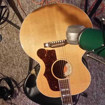 Gibson j185 amazing flame maple - natural image 16