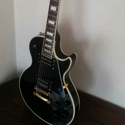 Epiphone Gibson Japan Les Paul Custom (JDM) LPC-80 1999 Black Gold image 11