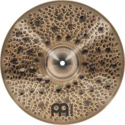Meinl Pure Alloy Custom Extra Thin Hammered Hi Hat Cymbals 15" image 2