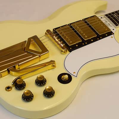 Gibson SG Custom 61 60th AV VOS Polaris White image 9