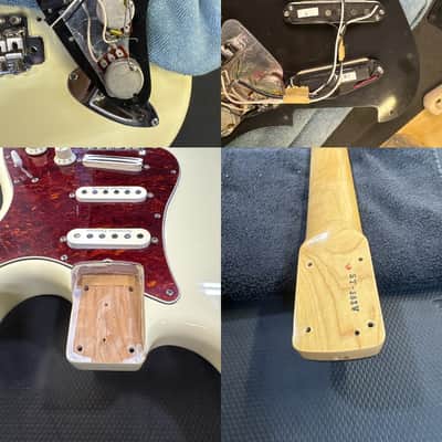 Fender ST-362V Stratocaster Reissue MIJ 1987 Olympic White Seymour Duncan Pickups HSS Vintage Japan w/ Bag image 15